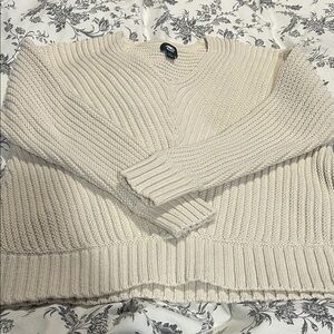 Roots sweater size Large